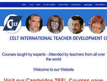 Tablet Screenshot of celt.edu.gr